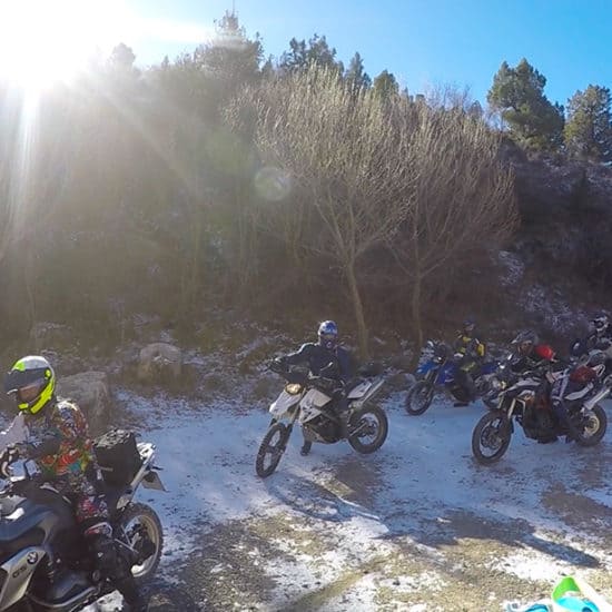 Viaje Organizado en moto por España 100% Offroad