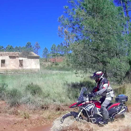 Viaje Organizado en moto por España 100% Offroad