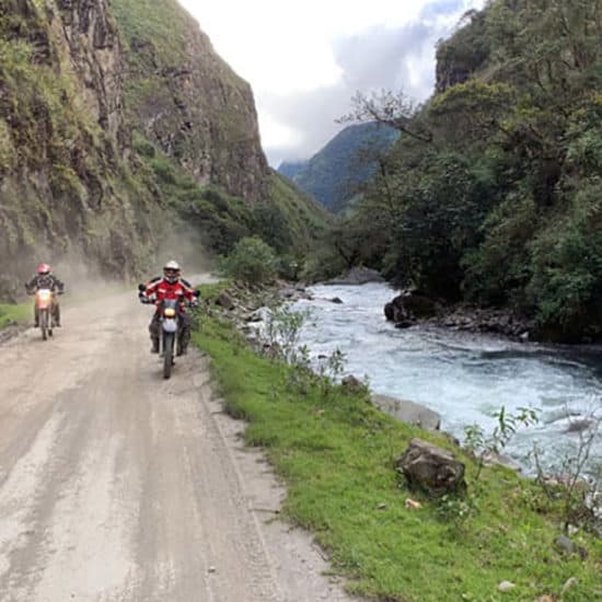 Viaje en moto organizado Perú