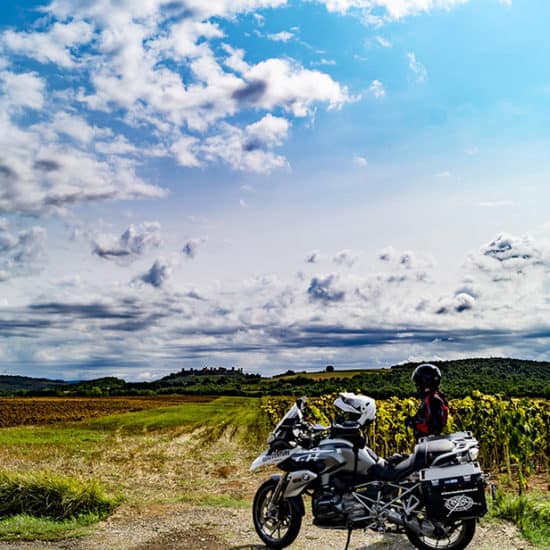 Viaje organizado en moto a la Toscana Italia